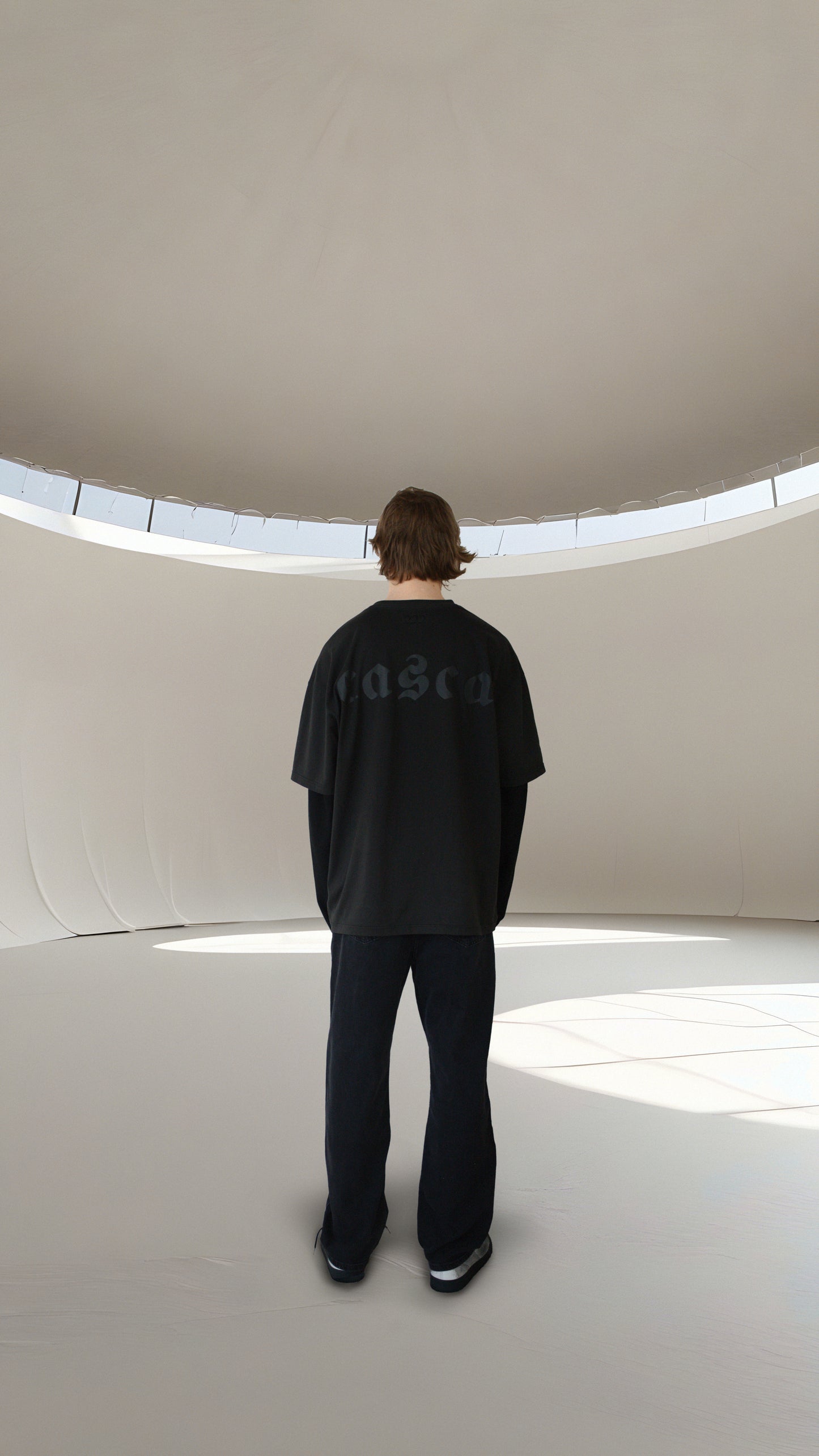 OVERSIZED LAYERED LS T-SHIRT