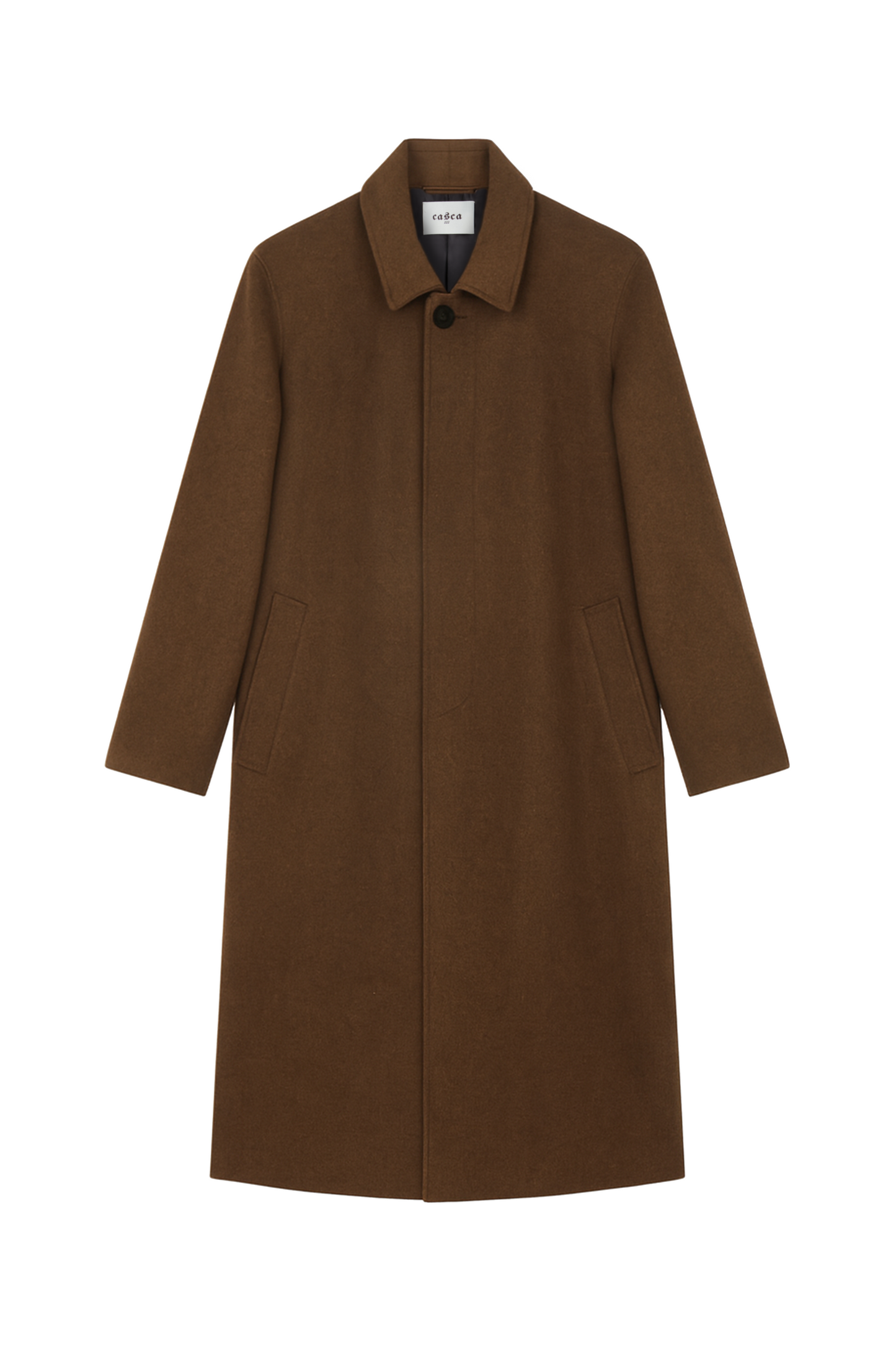 WOOL CASHMERE CONCEPT TRENCH