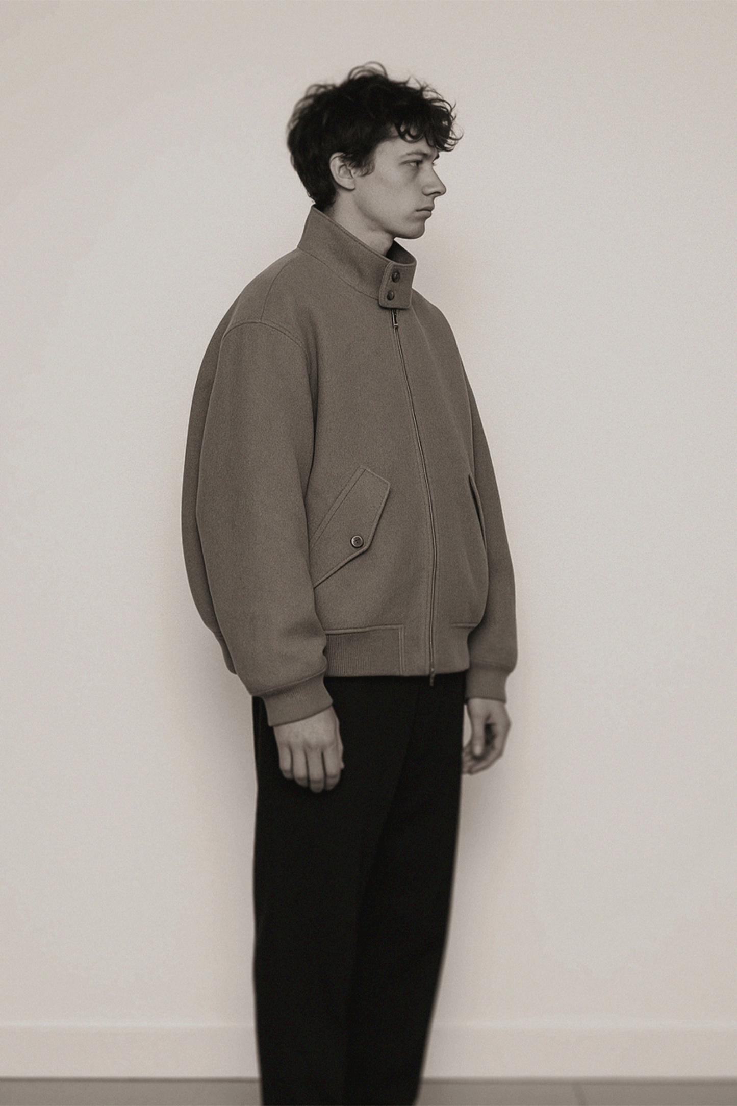 OVERSIZED HARRINGTON JACKET