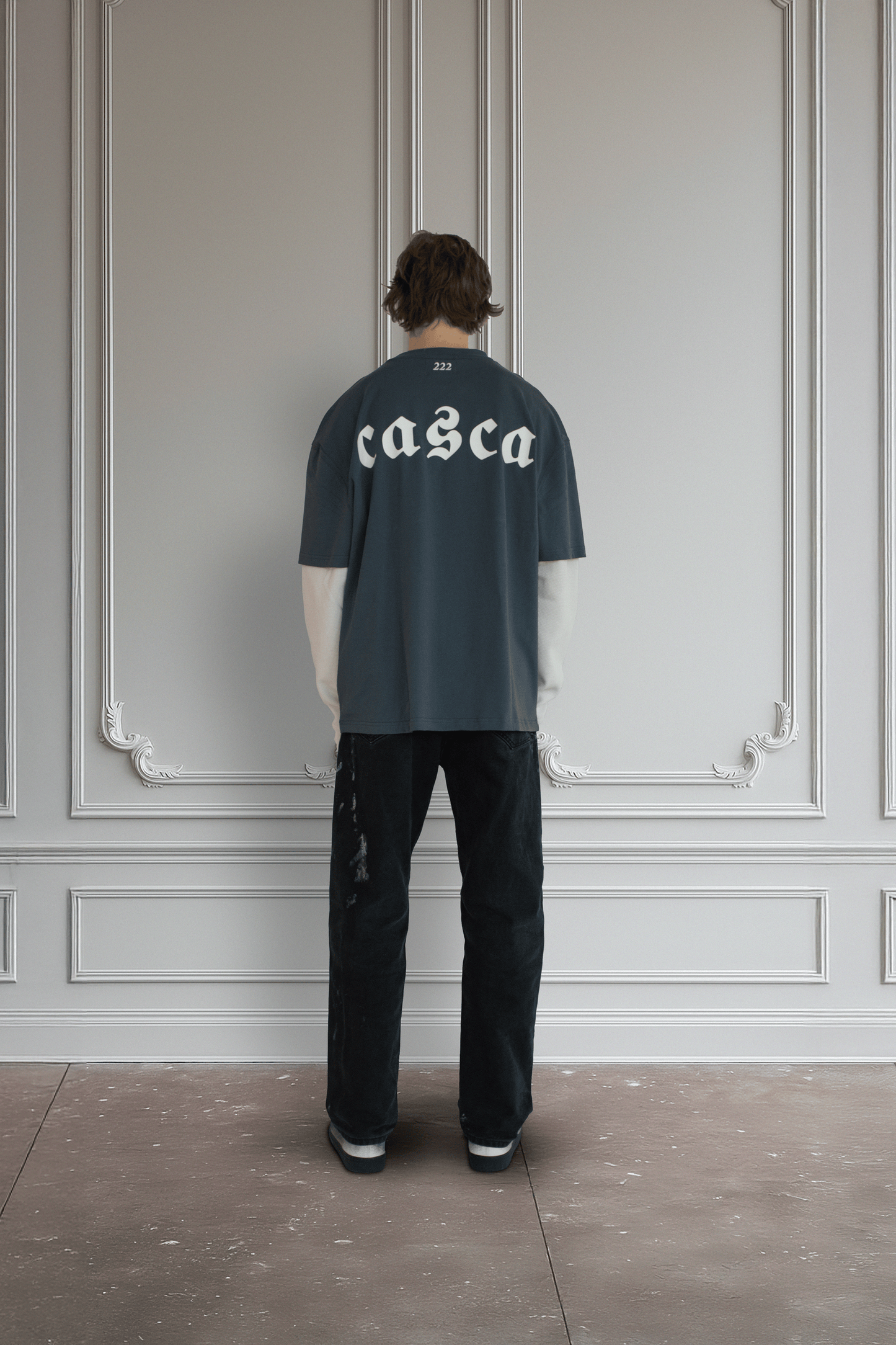 OVERSIZED LAYERED LS T-SHIRT