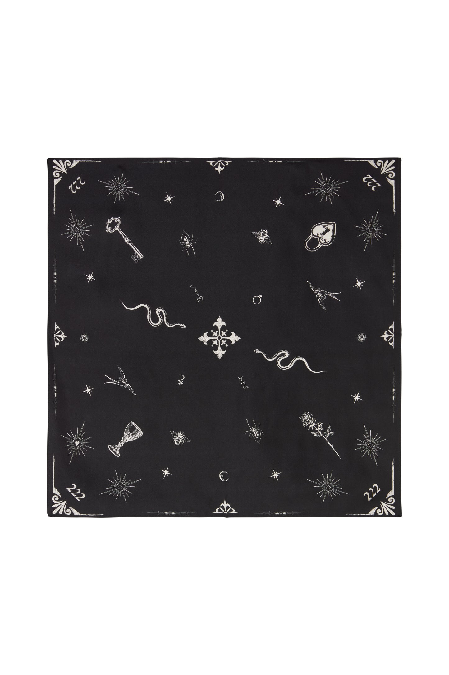 SYMBOLS SILK SCARF