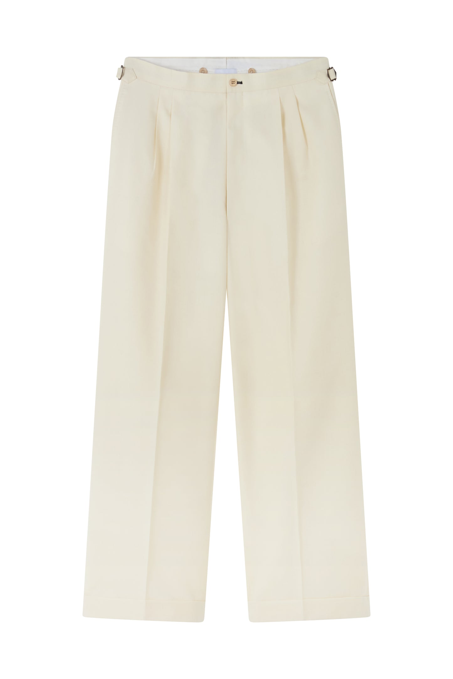 WOOL WIDE LEG SUIT TROUSER