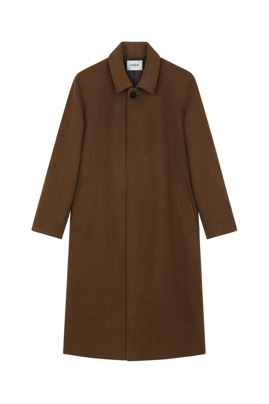 WOOL CASHMERE CONCEPT TRENCH