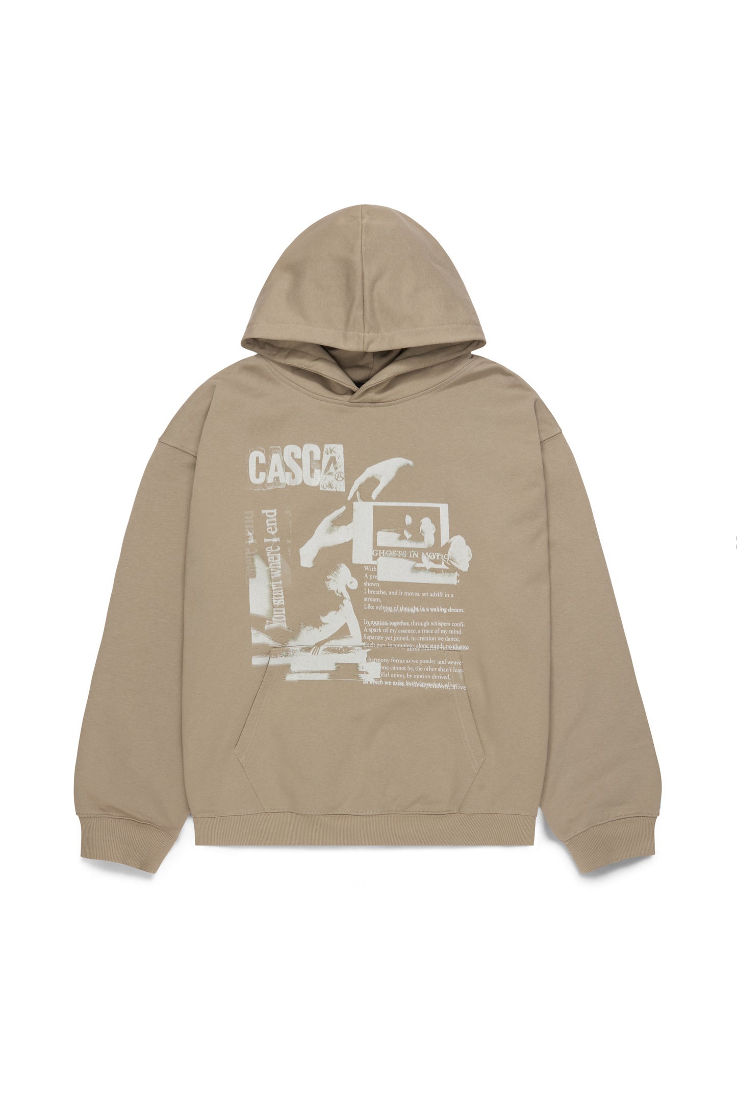 OVERSIZED GHOSTS IN MOTION HOODIE