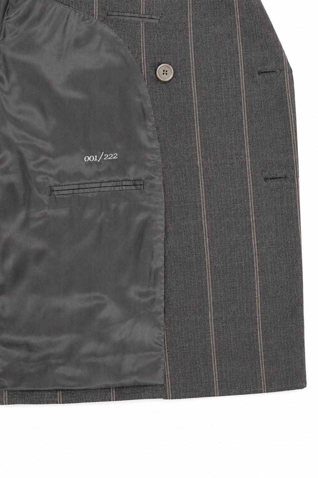 WOOL DOUBLE BREASTED SUIT JACKET